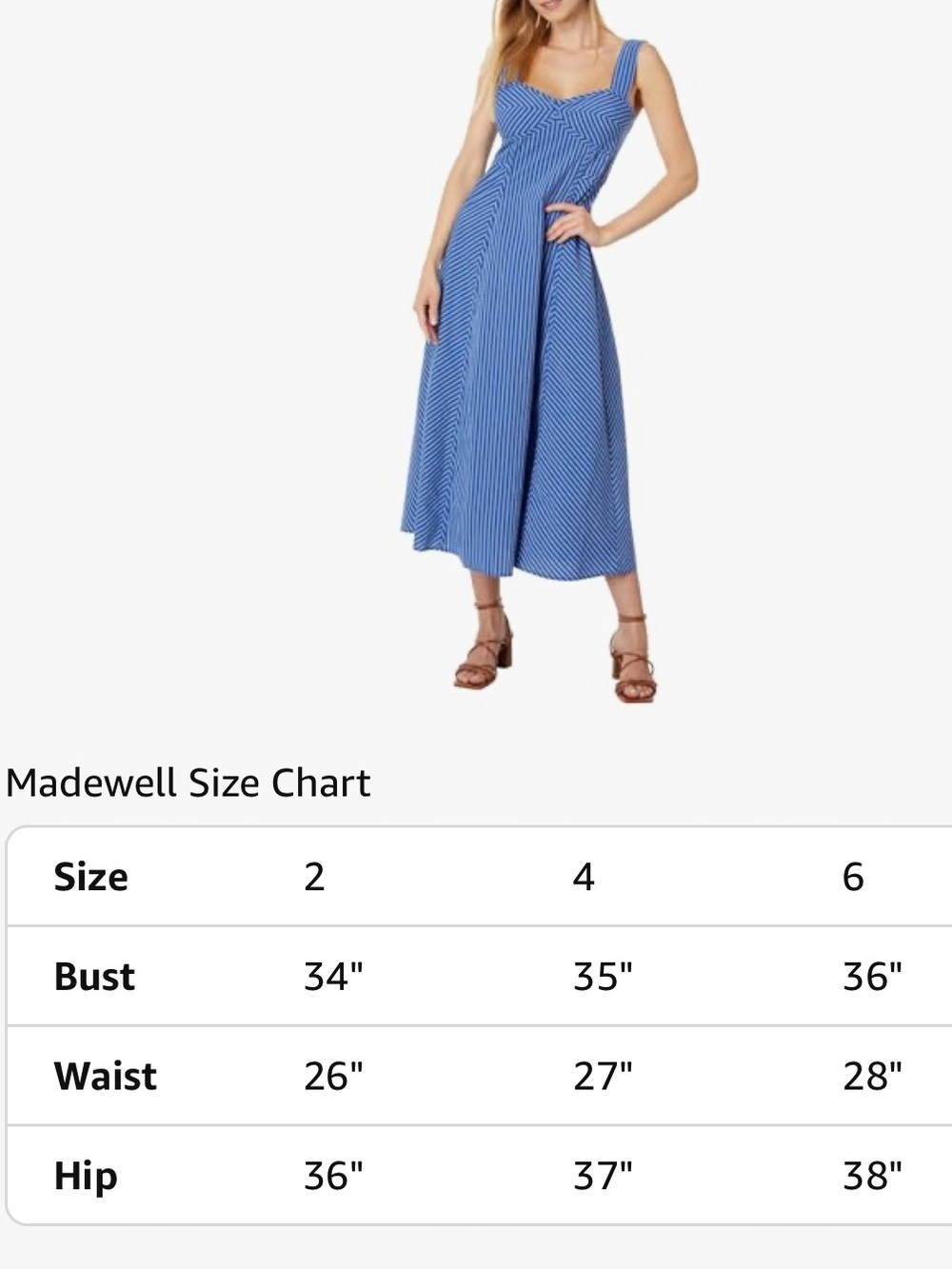 Madewell Bianca Dress Size 8 - Picture 7 of 7